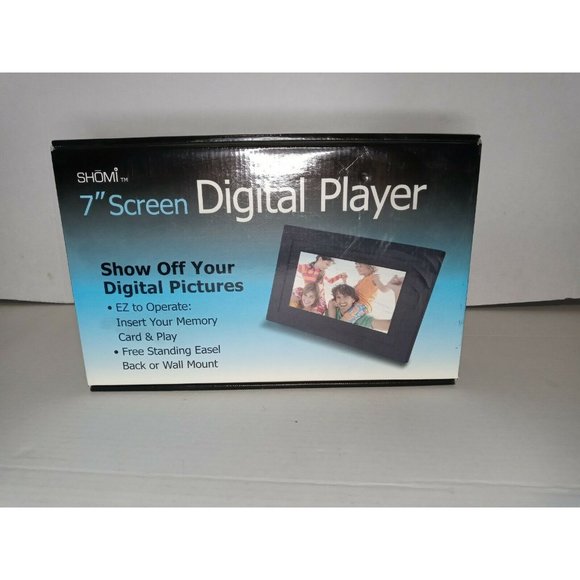 Shomi Cameras, Photo & Video Shomi 7 Screen Digital Player New
